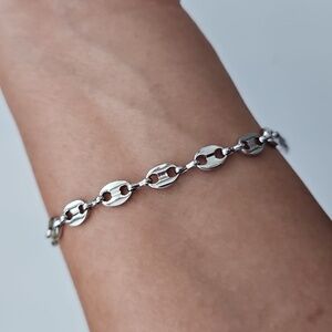 Elegant Mariners Silver Bracelet
